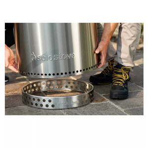 Solo Stove Bonfire 2.0 Stainless Steel Portable Smokeless Firepit