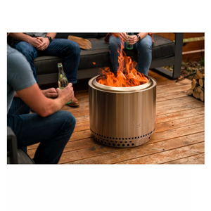 Solo Stove Bonfire 2.0 Stainless Steel Portable Smokeless Firepit