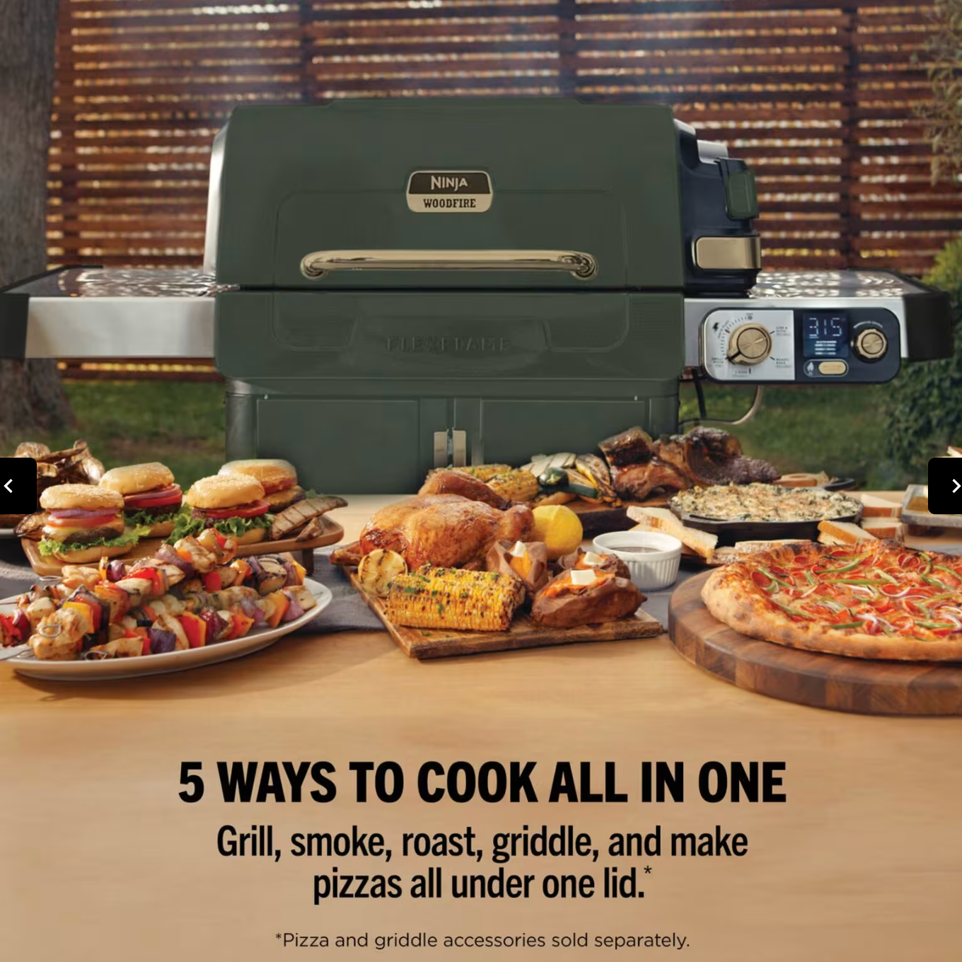 Ninja FlexFlame Gas BBQ & Outdoor Cooking System- Any Colour*