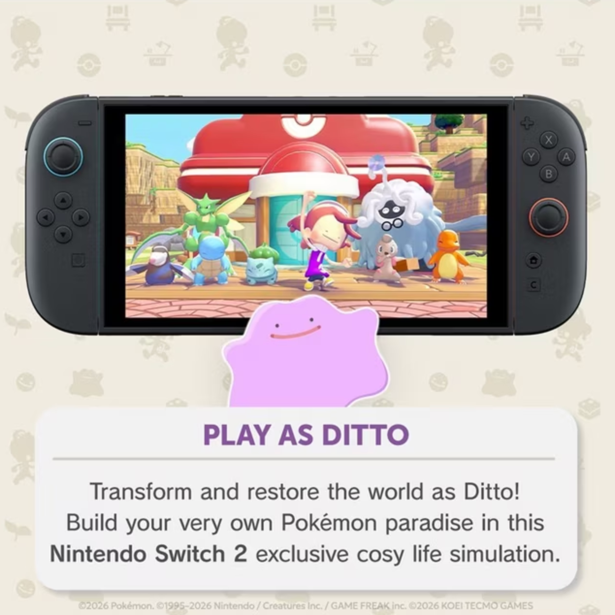 Nintendo Switch 2 & Pokémon Pokopia