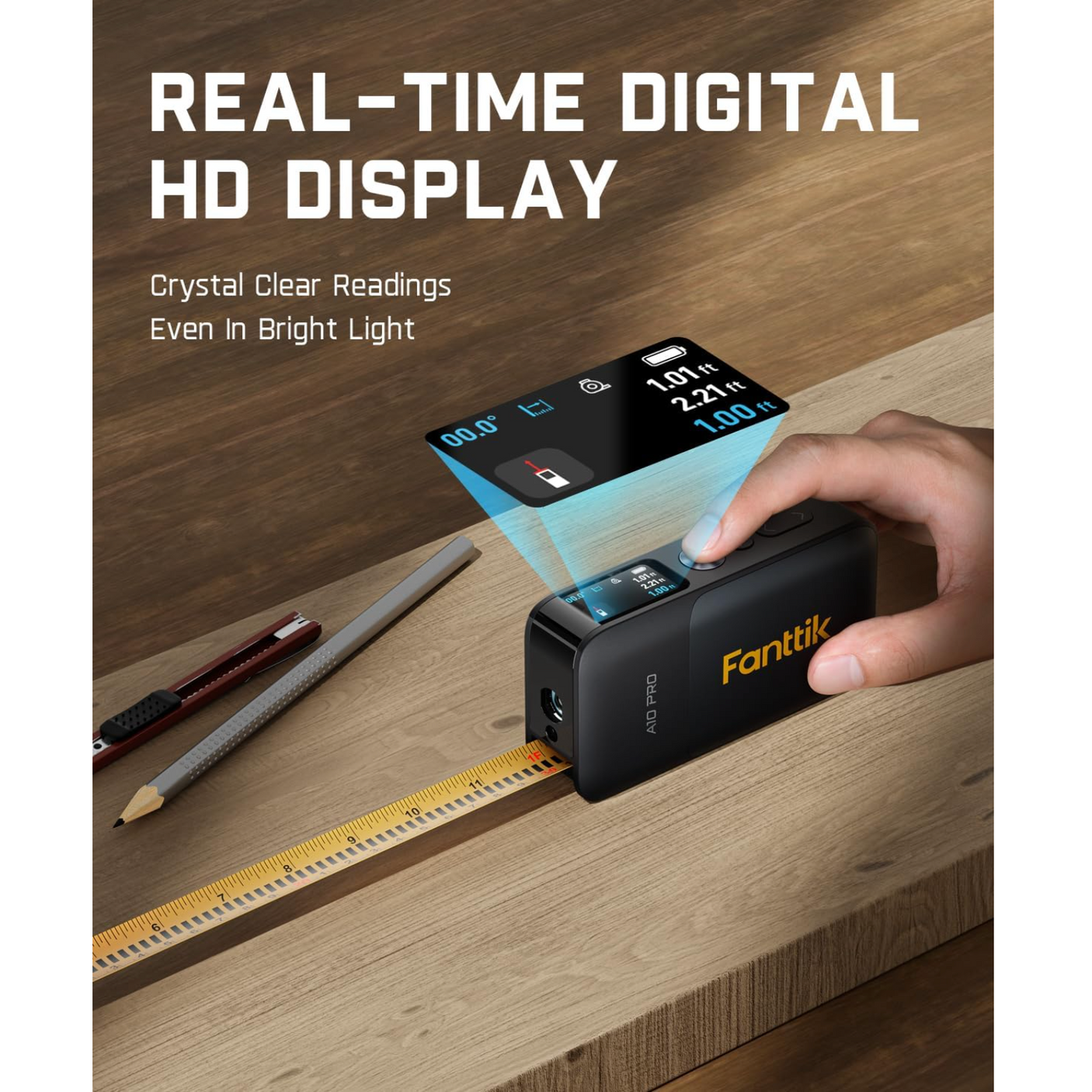 Fanttik A10 Pro 2-in-1 Laser Distance Meter