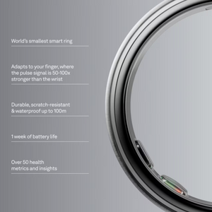 Oura Ring 5 Health & Fitness Tracker Smart Ring - Any colour*