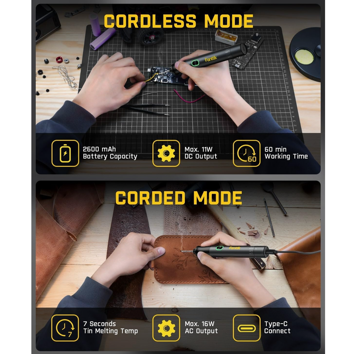 Fanttik T1 Max Soldering Iron Kit