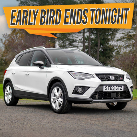 Low Mileage 2019 Seat Arona + £1k cash