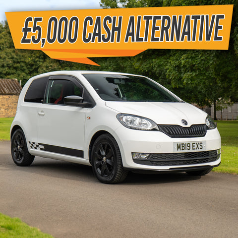 Skoda Citigo Monte Carlo or £5,000 Cash