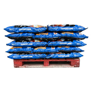 Superflame Coal 25 x 20kg Bags + Softwood Logs Bundle