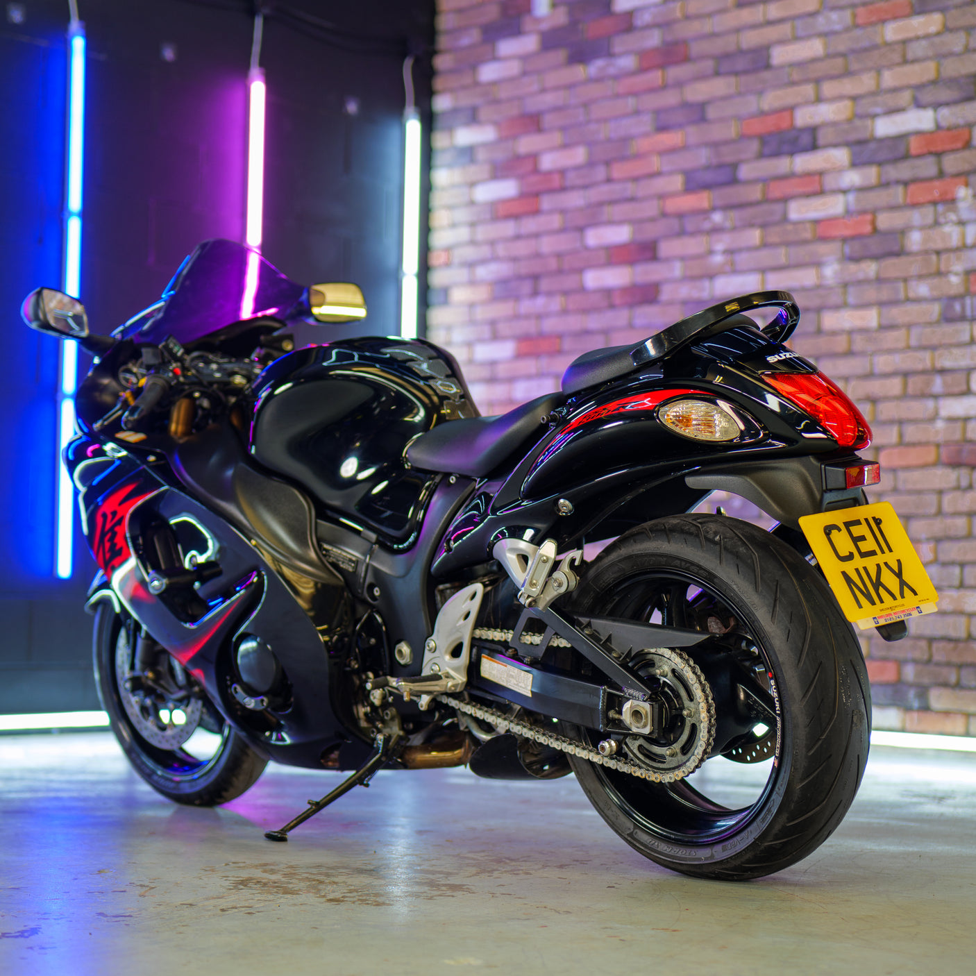 Monstrous Suzuki Hayabusa