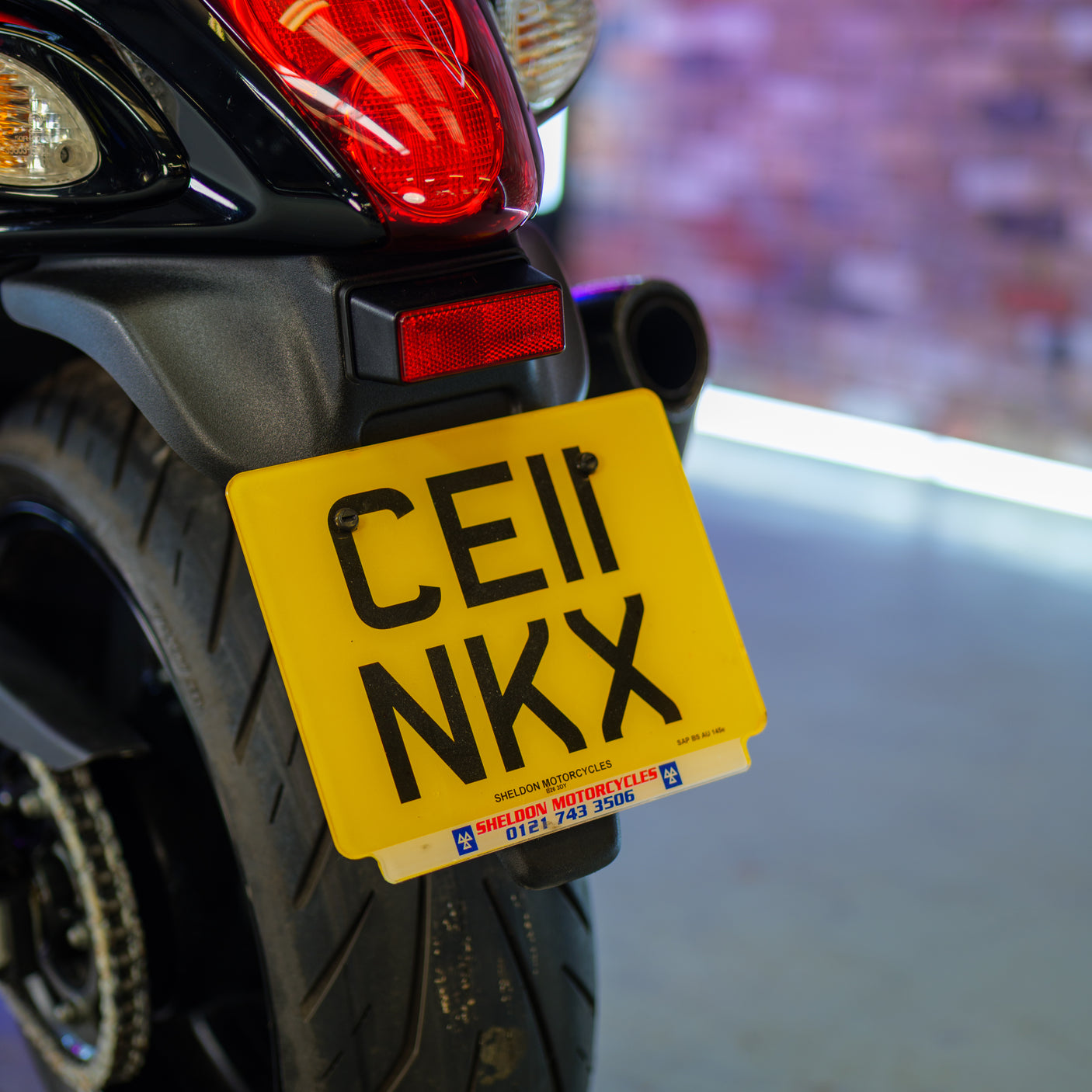 Monstrous Suzuki Hayabusa