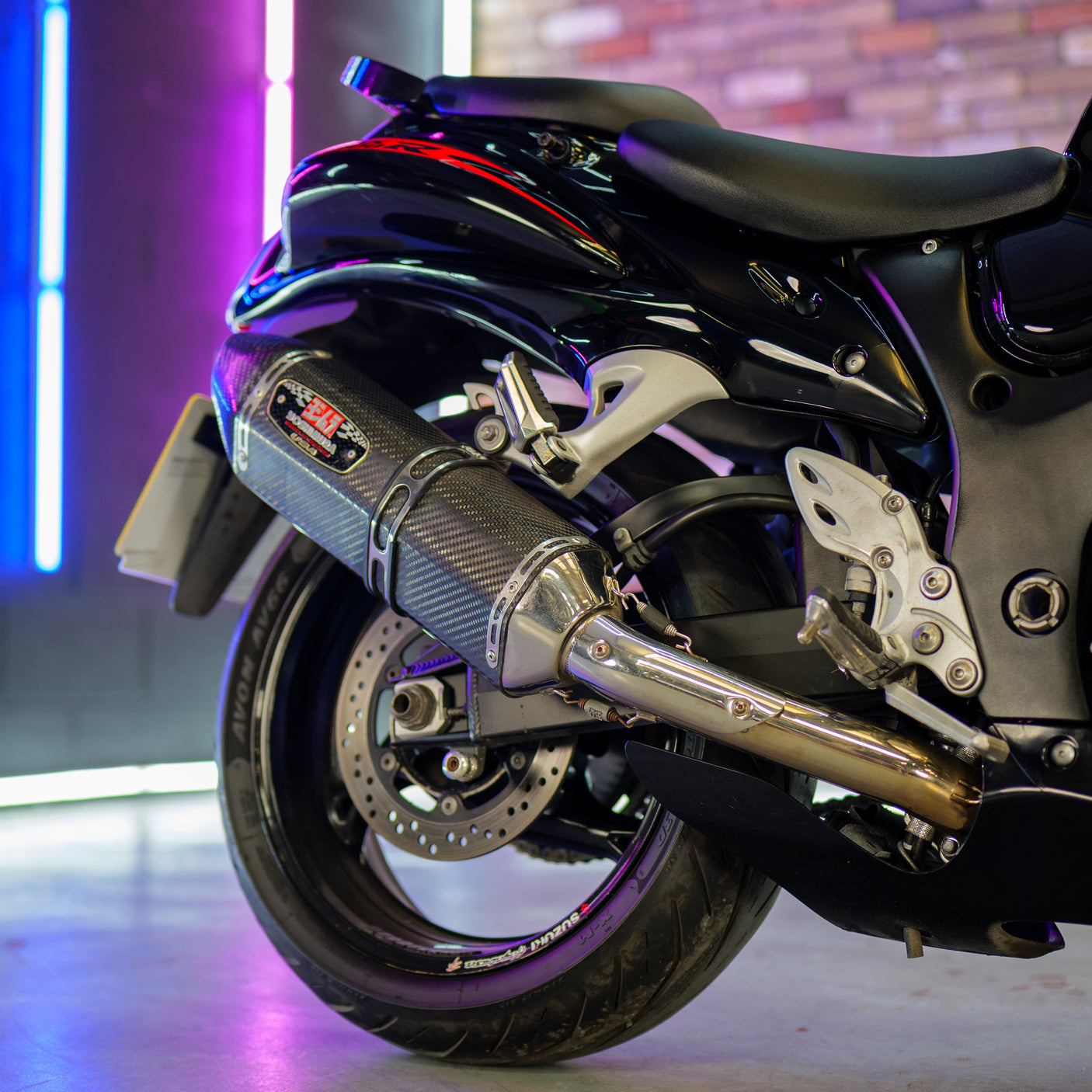 Monstrous Suzuki Hayabusa