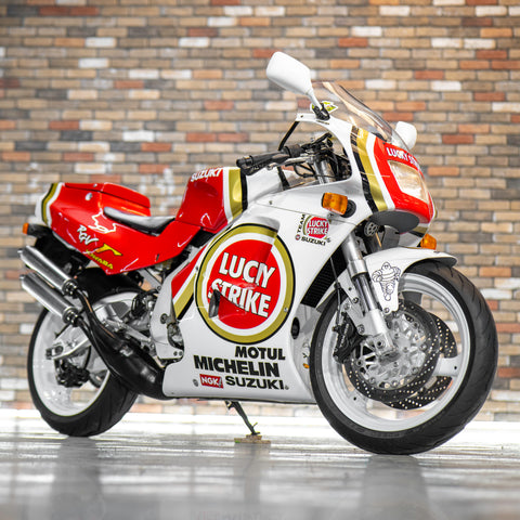 1991 SUZUKI RGV250 LUCKY STRIKE RACE REP