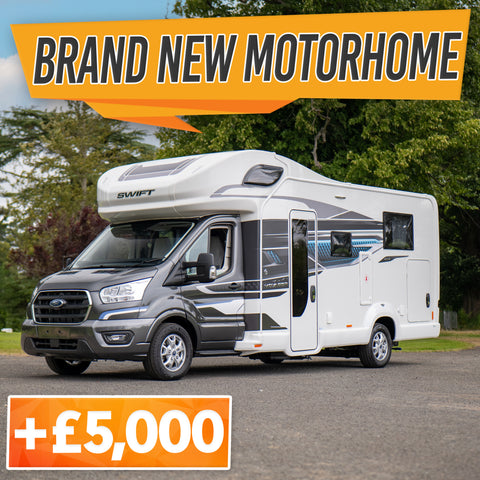 Brand New Automatic Swift Voyager 494 Motorhome + £5,000