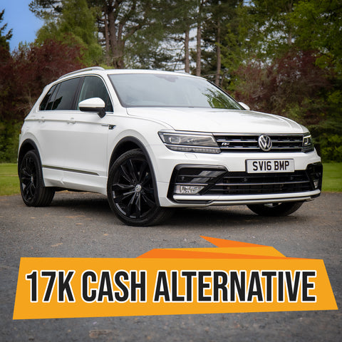 VW Tiguan R Line Or £17,000 CASH