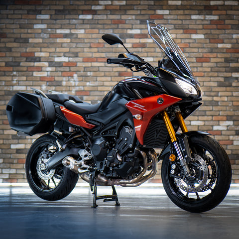 2019 Yamaha Tracer 900 GT with luggage