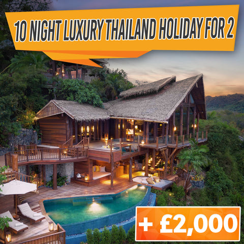 10 night luxury Thailand Holiday for 2 + £2000