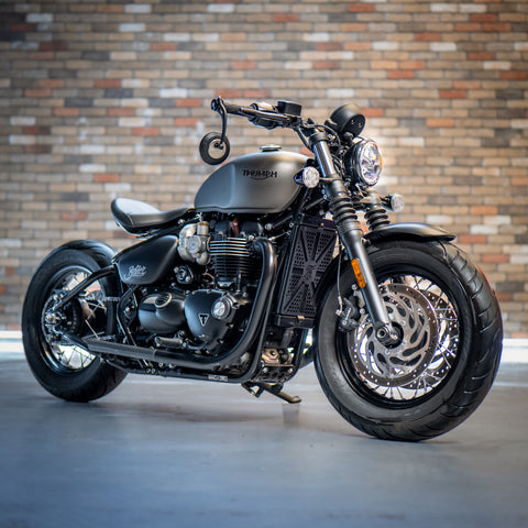 Custom Triumph Bonneville Bobber - 20th Aug