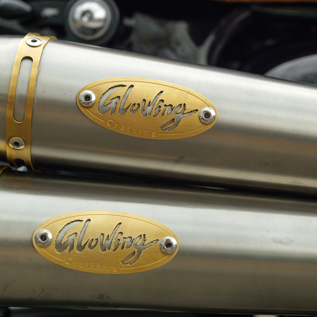 Custom Wide Wheel Triumph Scrambler 900