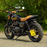 Custom Wide Wheel Triumph Scrambler 900