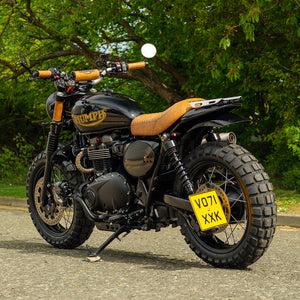 Custom Wide Wheel Triumph Scrambler 900