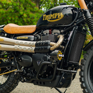 Custom Wide Wheel Triumph Scrambler 900