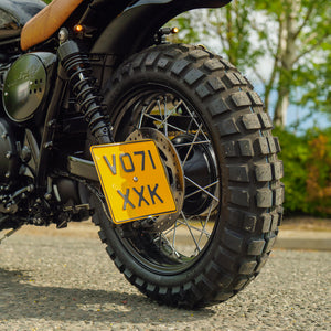 Custom Wide Wheel Triumph Scrambler 900