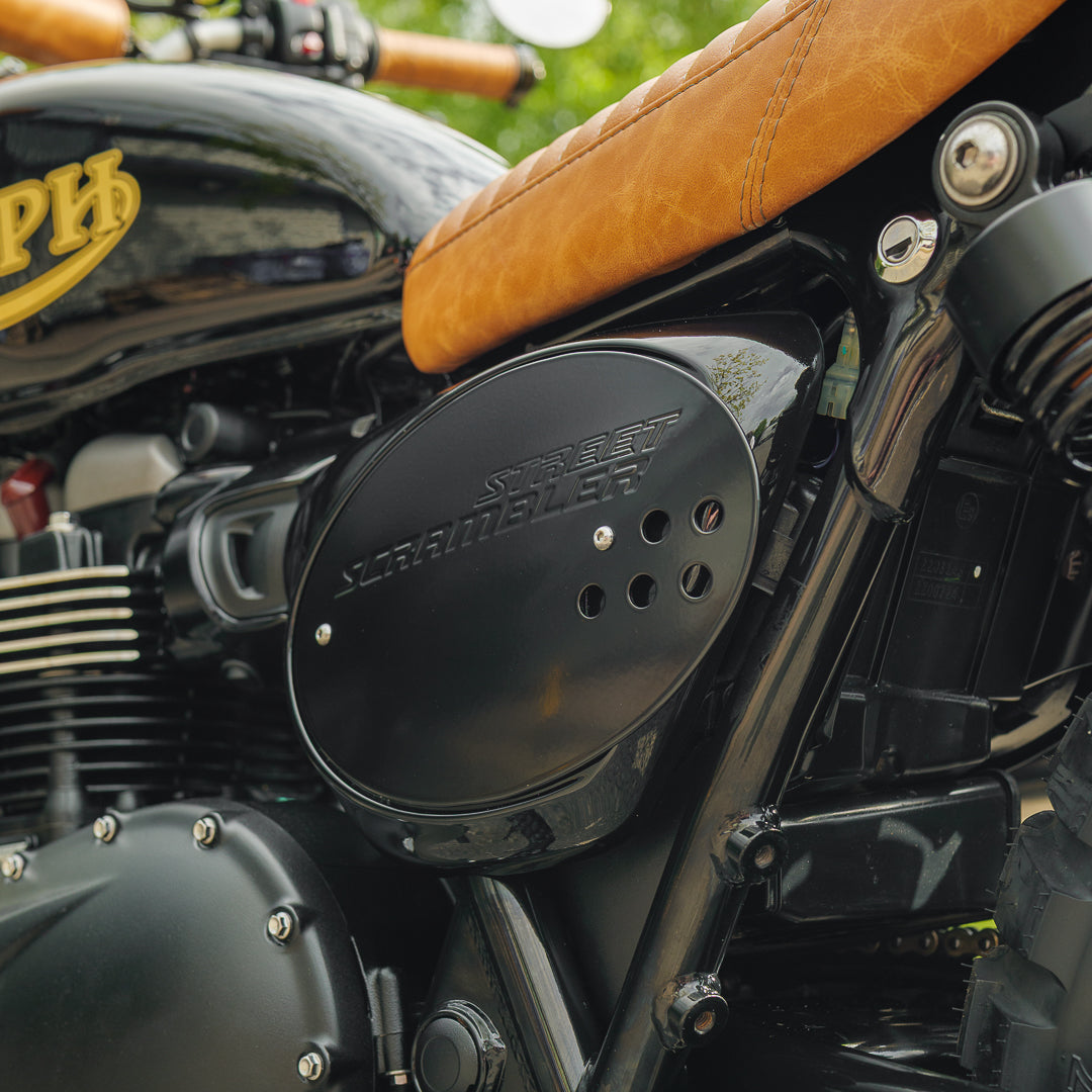 Custom Wide Wheel Triumph Scrambler 900