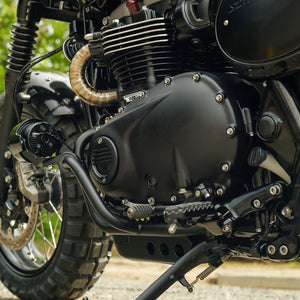 Custom Wide Wheel Triumph Scrambler 900