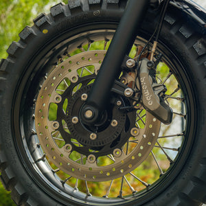 Custom Wide Wheel Triumph Scrambler 900