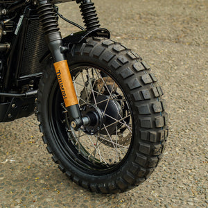 Custom Wide Wheel Triumph Scrambler 900