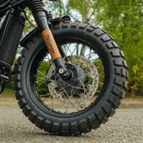 Custom Wide Wheel Triumph Scrambler 900