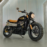 Custom Wide Wheel Triumph Scrambler 900