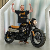 Custom Wide Wheel Triumph Scrambler 900