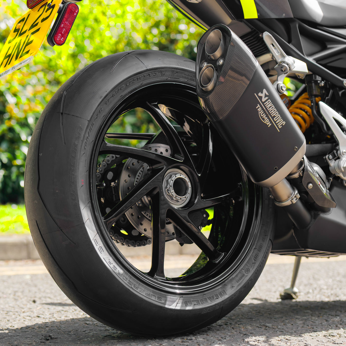 BRAND NEW Triumph Speed Triple 1200 RS with Akra + £1000