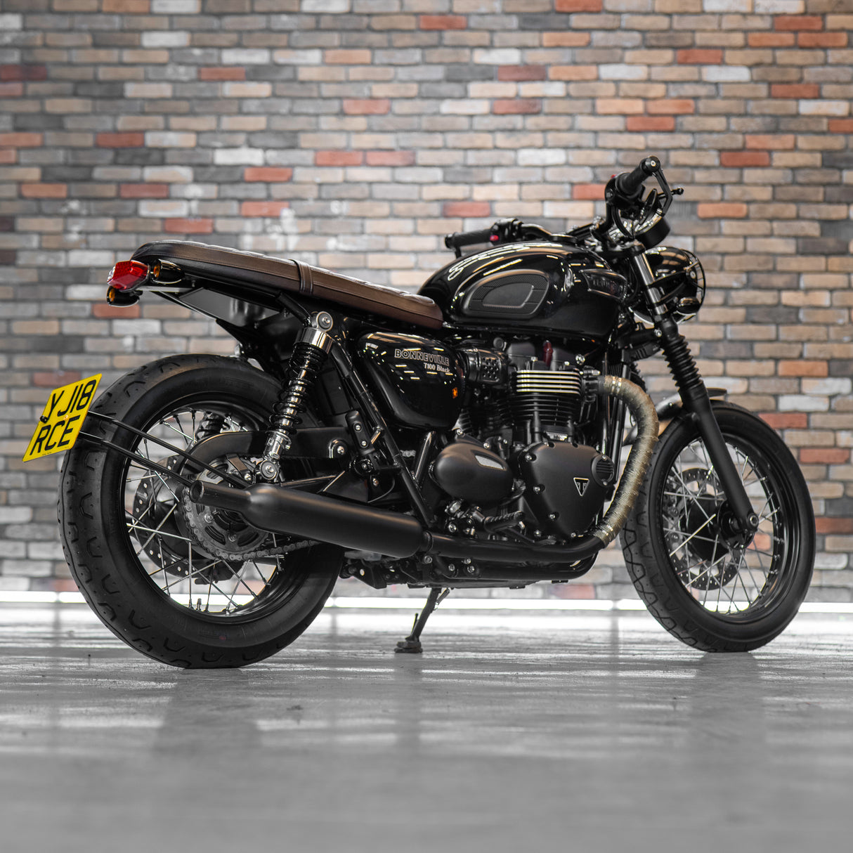 2018 TRIUMPH BONNEVILLE T100 BLACK