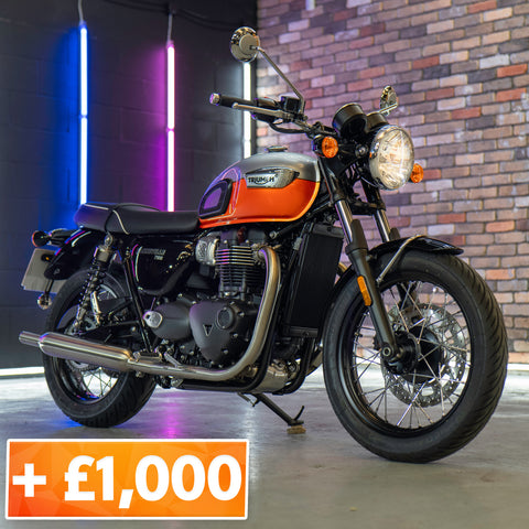 Brand new Triumph Bonneville T100 + £1000