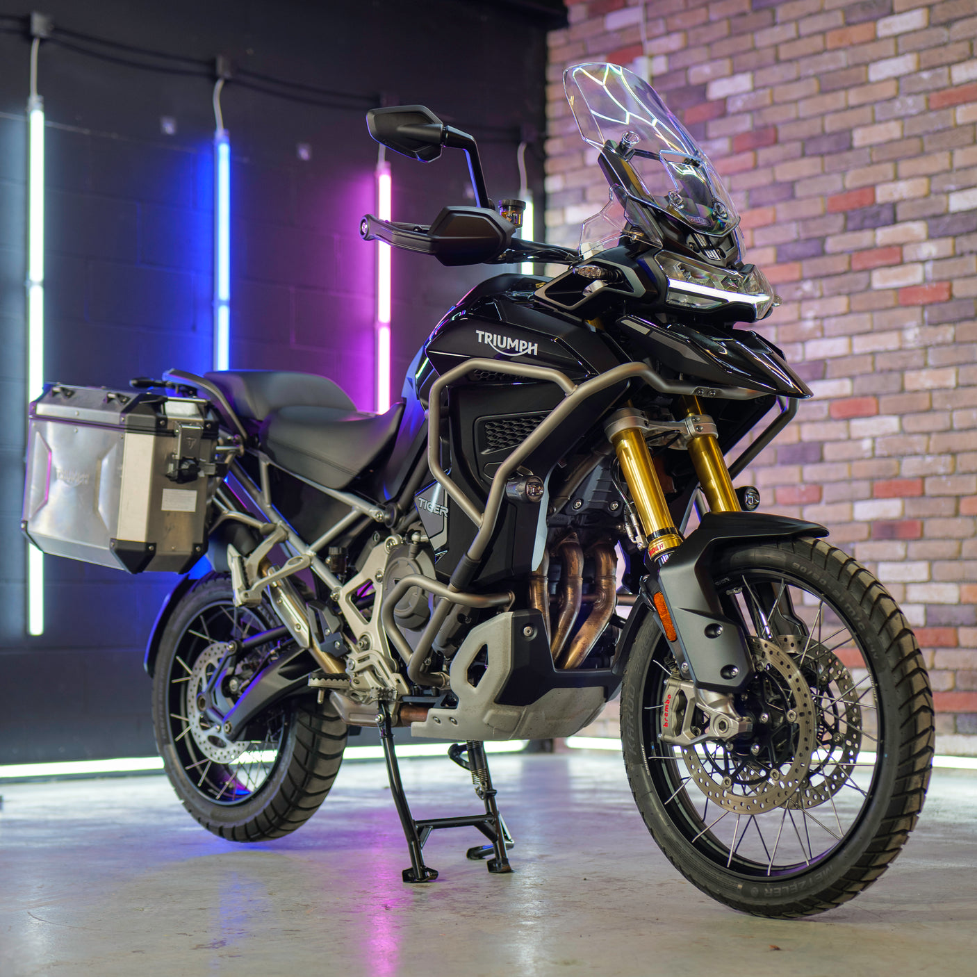 2023 Triumph Tiger 1200 Rally Explorer with Luggage