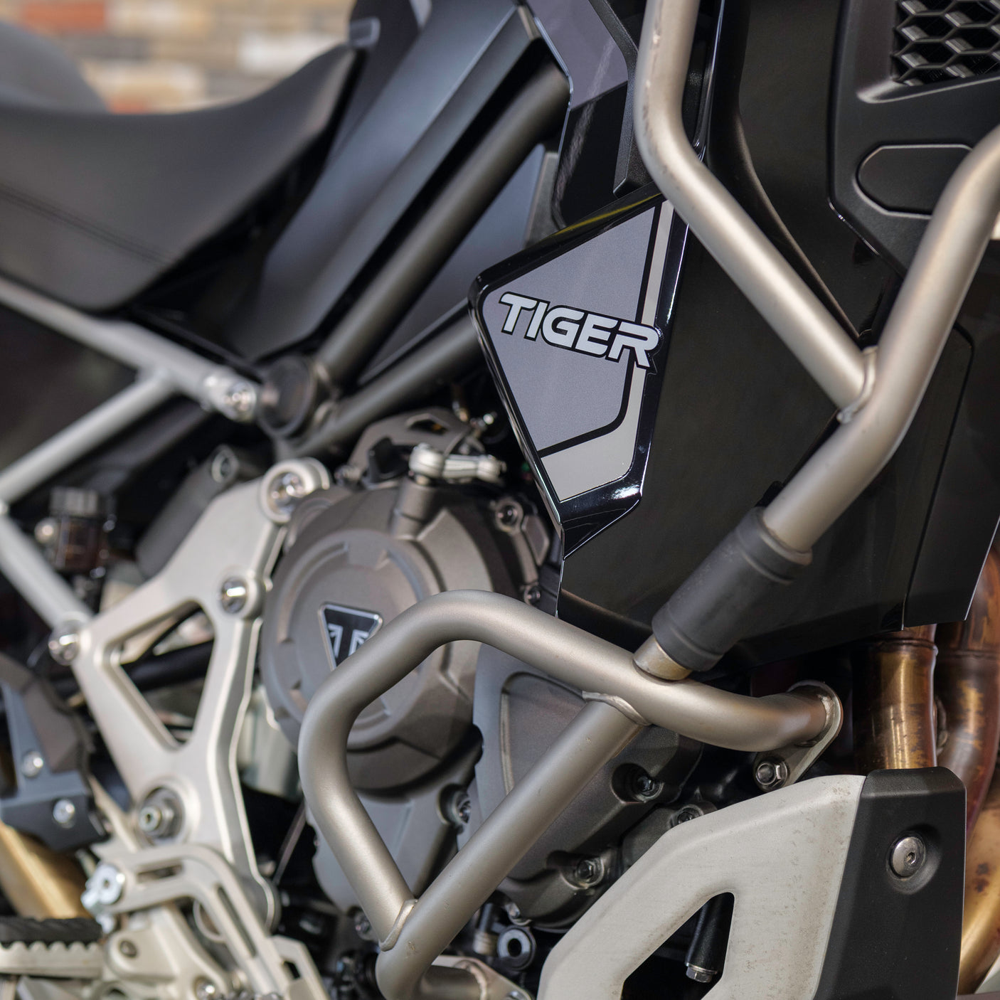 2023 Triumph Tiger 1200 Rally Explorer with Luggage