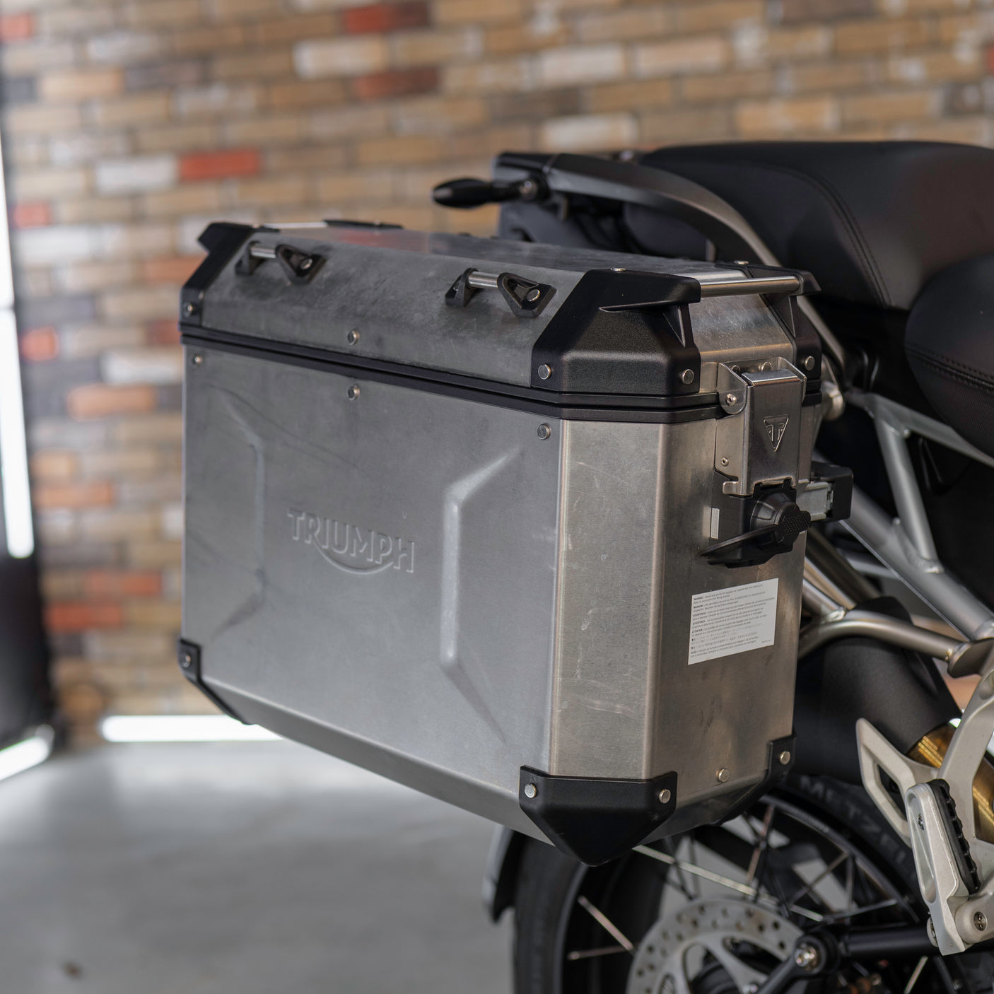 2023 Triumph Tiger 1200 Rally Explorer with Luggage
