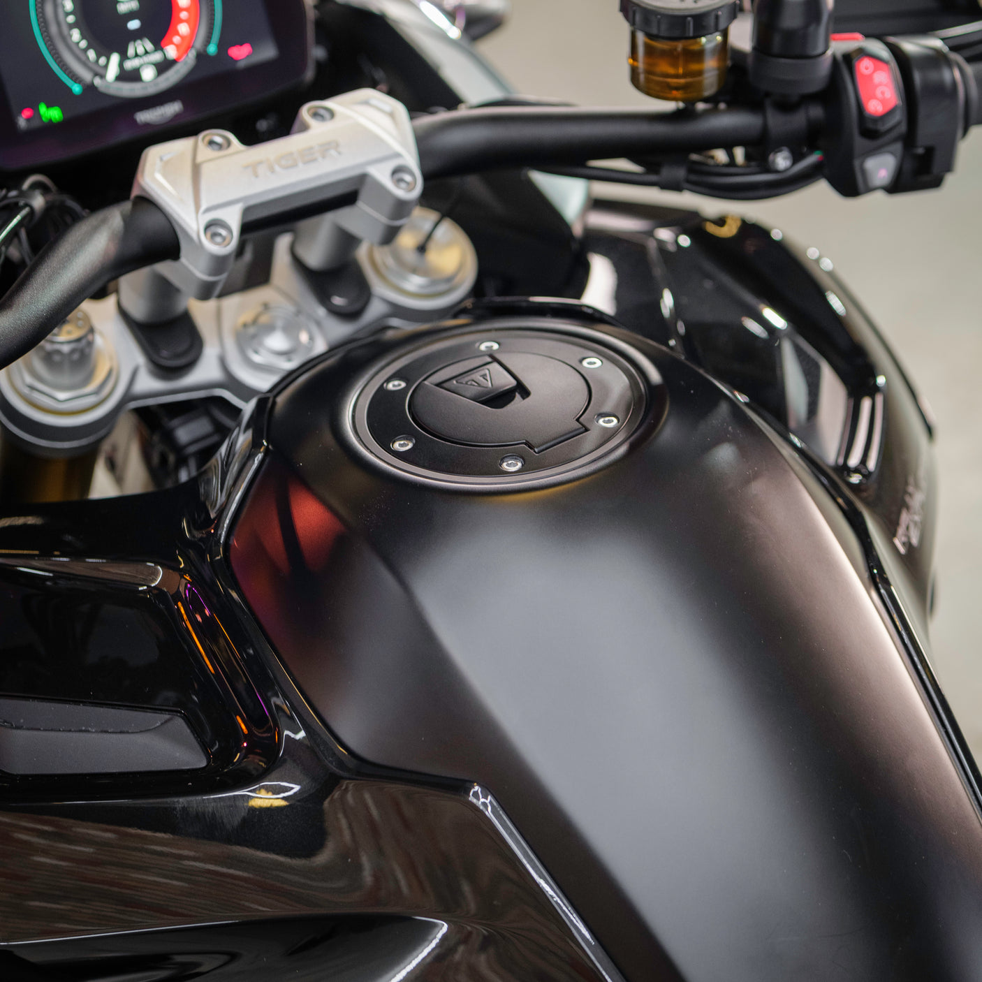 2023 Triumph Tiger 1200 Rally Explorer with Luggage