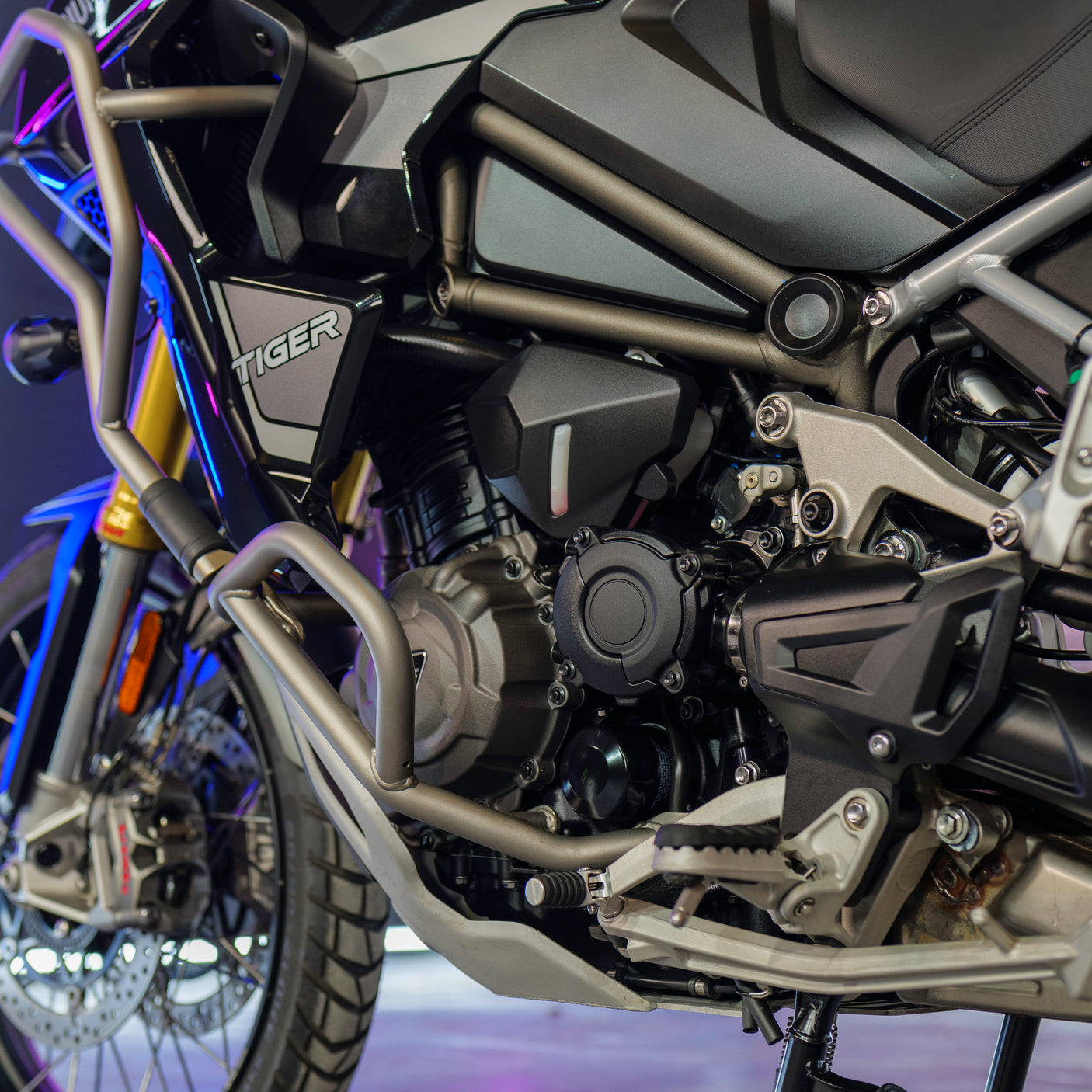2023 Triumph Tiger 1200 Rally Explorer with Luggage