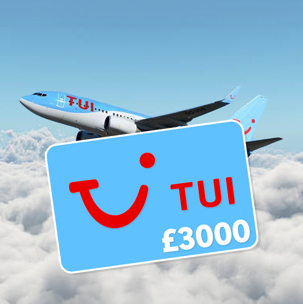 £3,000 Tui Holiday Voucher