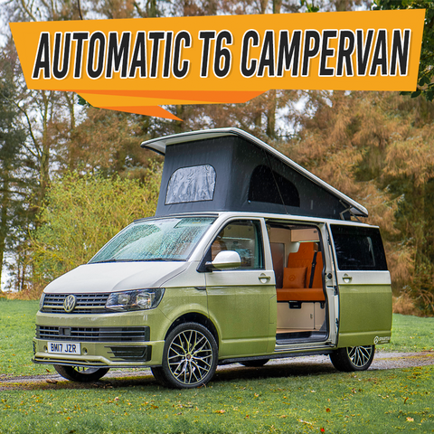 Automatic VW T6 Campervan with Pop-up Roof + £2000