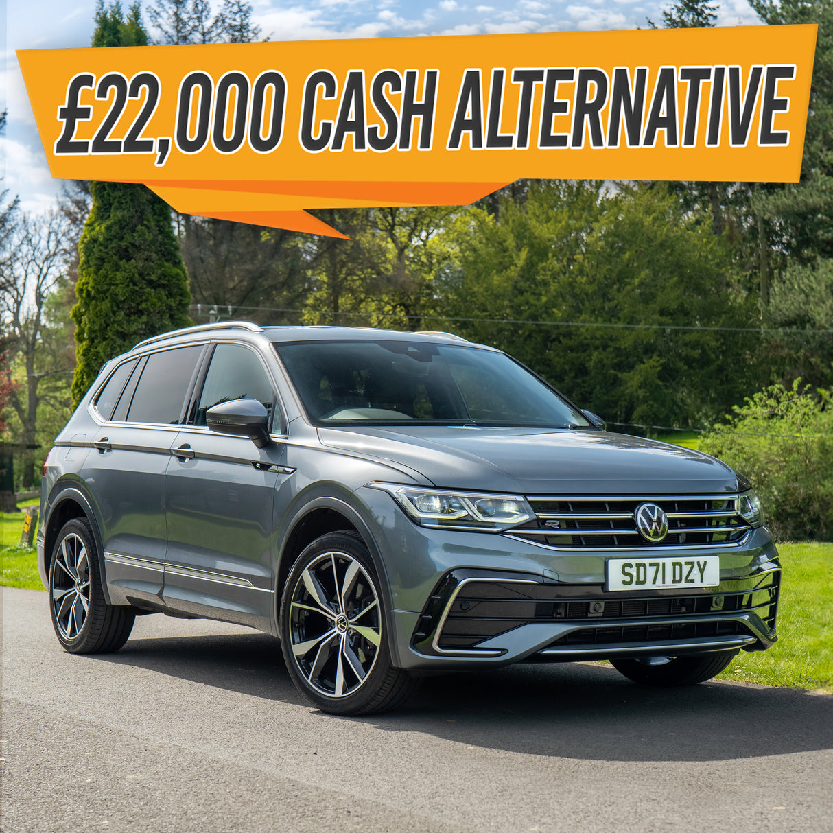 2022 VW Tiguan All Space 7 seater or £22,000