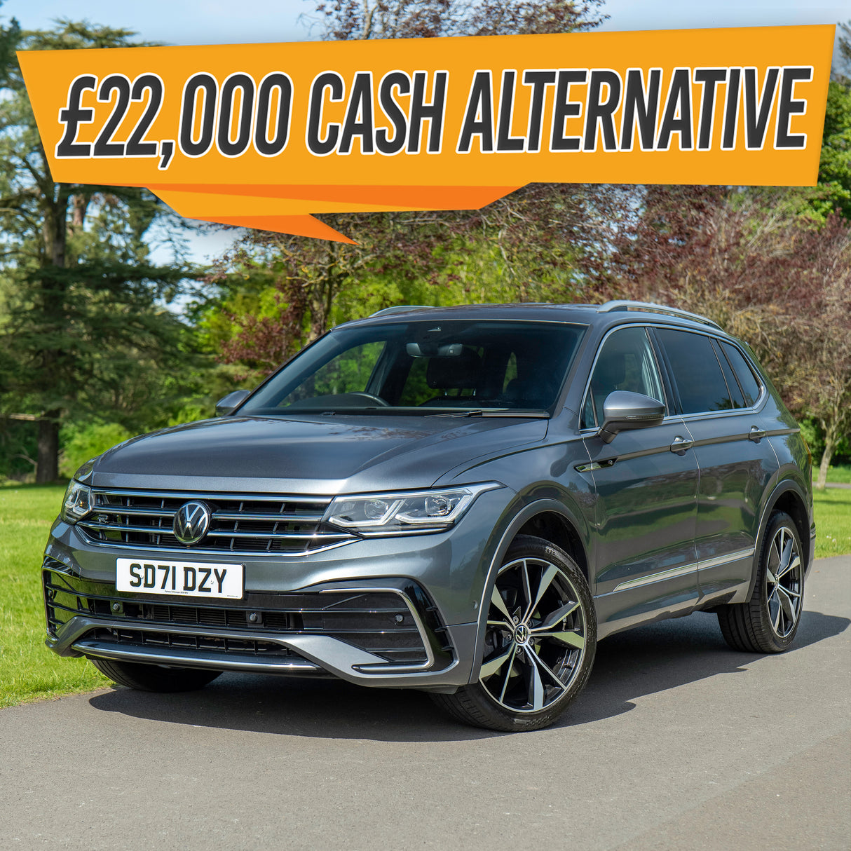 2022 VW Tiguan All Space 7 seater or £22,000