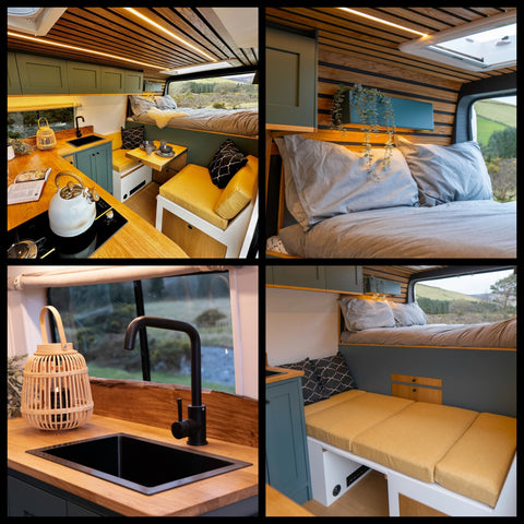 Fully Off Grid Super Lux 3 berth Campervan + £1000