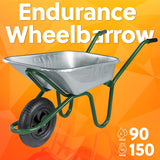 Endurance Heavy Duty Galvanised Wheelbarrow