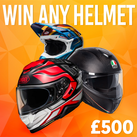 ANY HELMET UP TO £500 - 2nd June 24