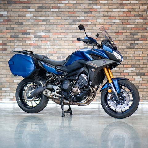 2019 Yamaha Tracer 900 GT with luggage - feb 25th 2024