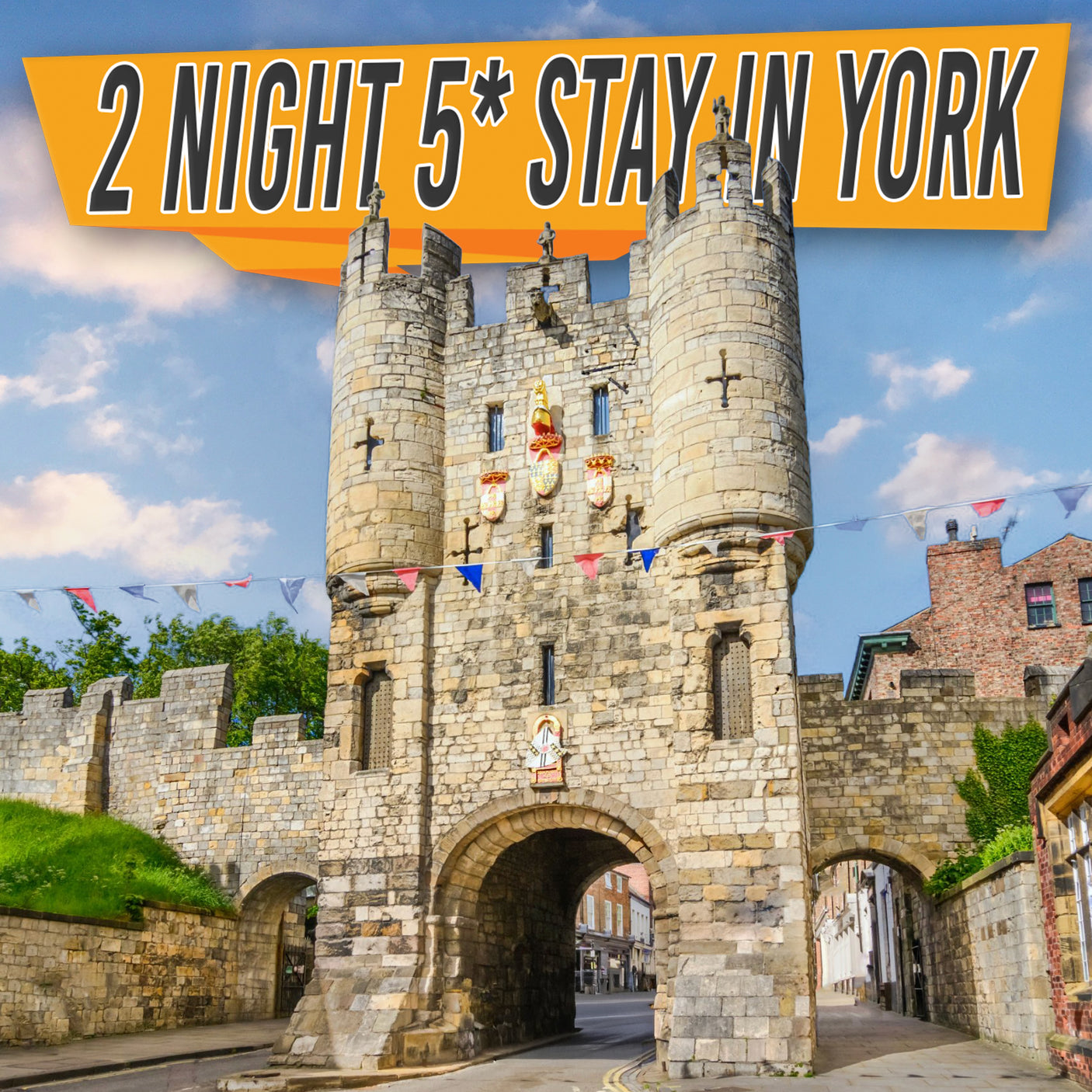 2 Night 5★ Stay in York Getaway for 2
