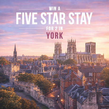 2 Night 5★ York Getaway for 2