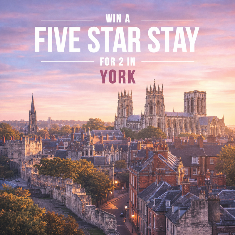 2 Night 5★ York Getaway for 2
